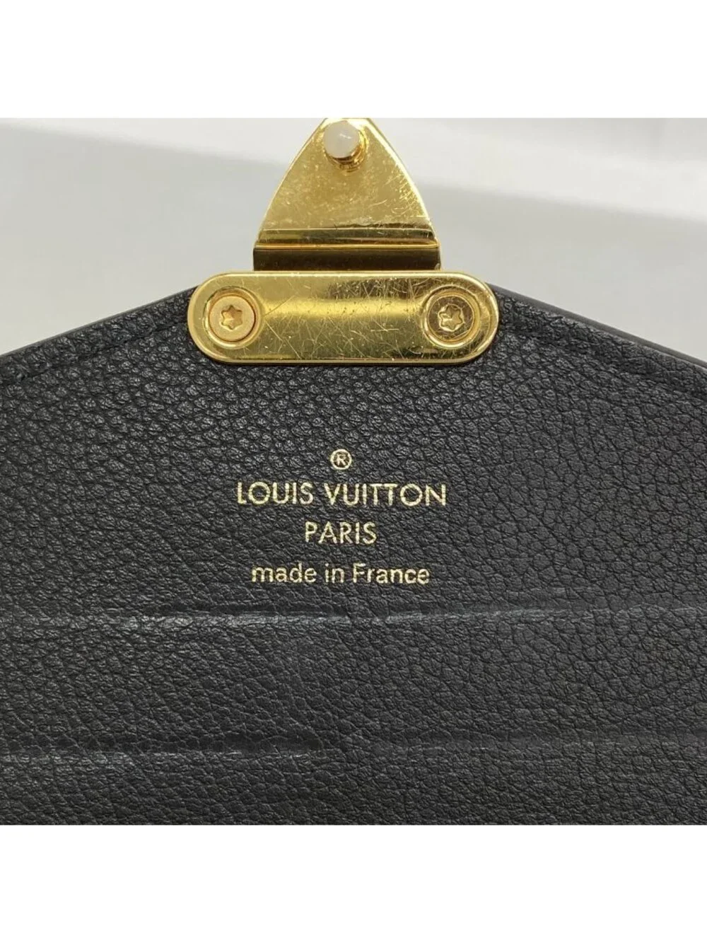 Louis Vuitton Wallet Monogram Portefeuille Pallas Noir